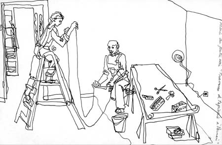 Travaux de tapisserie à Parmain